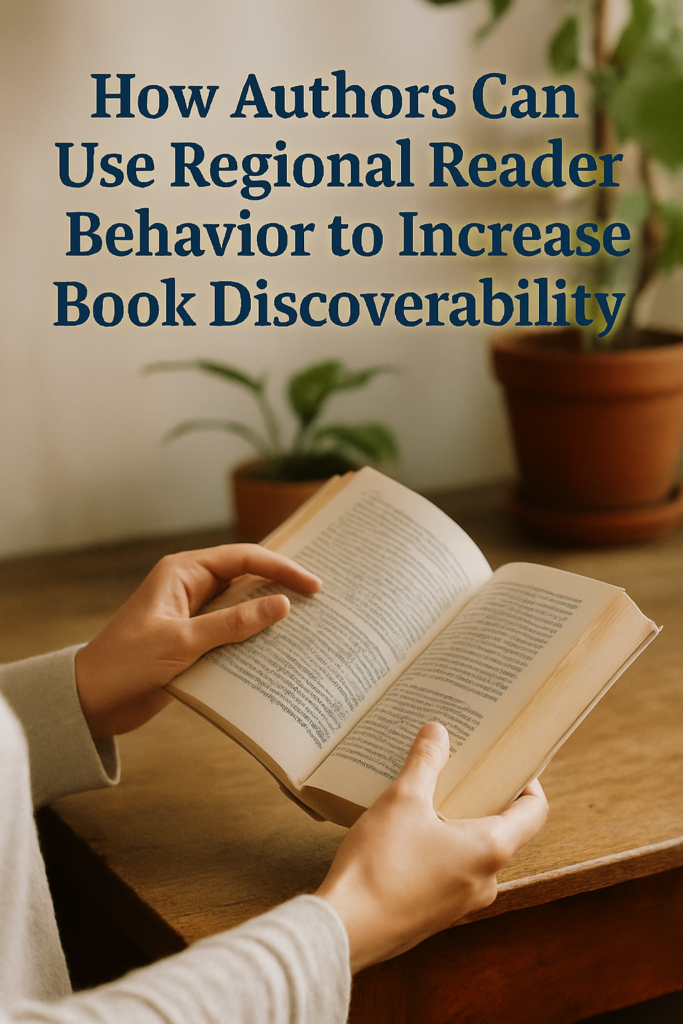 Hand pointing to a world map on a laptop screen, showing regions highlighted in warm colors to represent rising reader interest and global book discovery patterns.