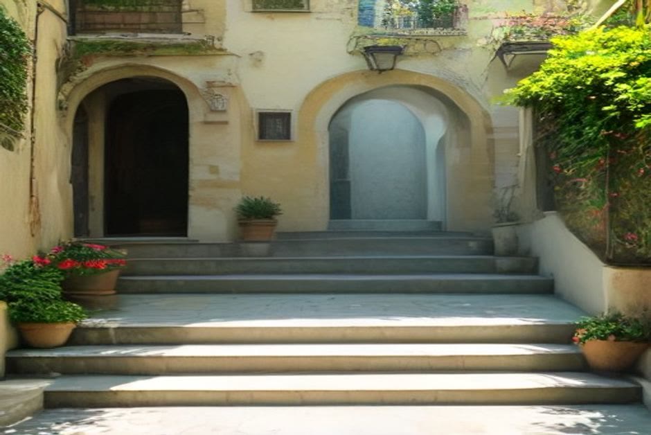Stone stairs and lemon terrace on the Amalfi Coast showing the labor and vertical effort books set in the Amalfi Coast should include