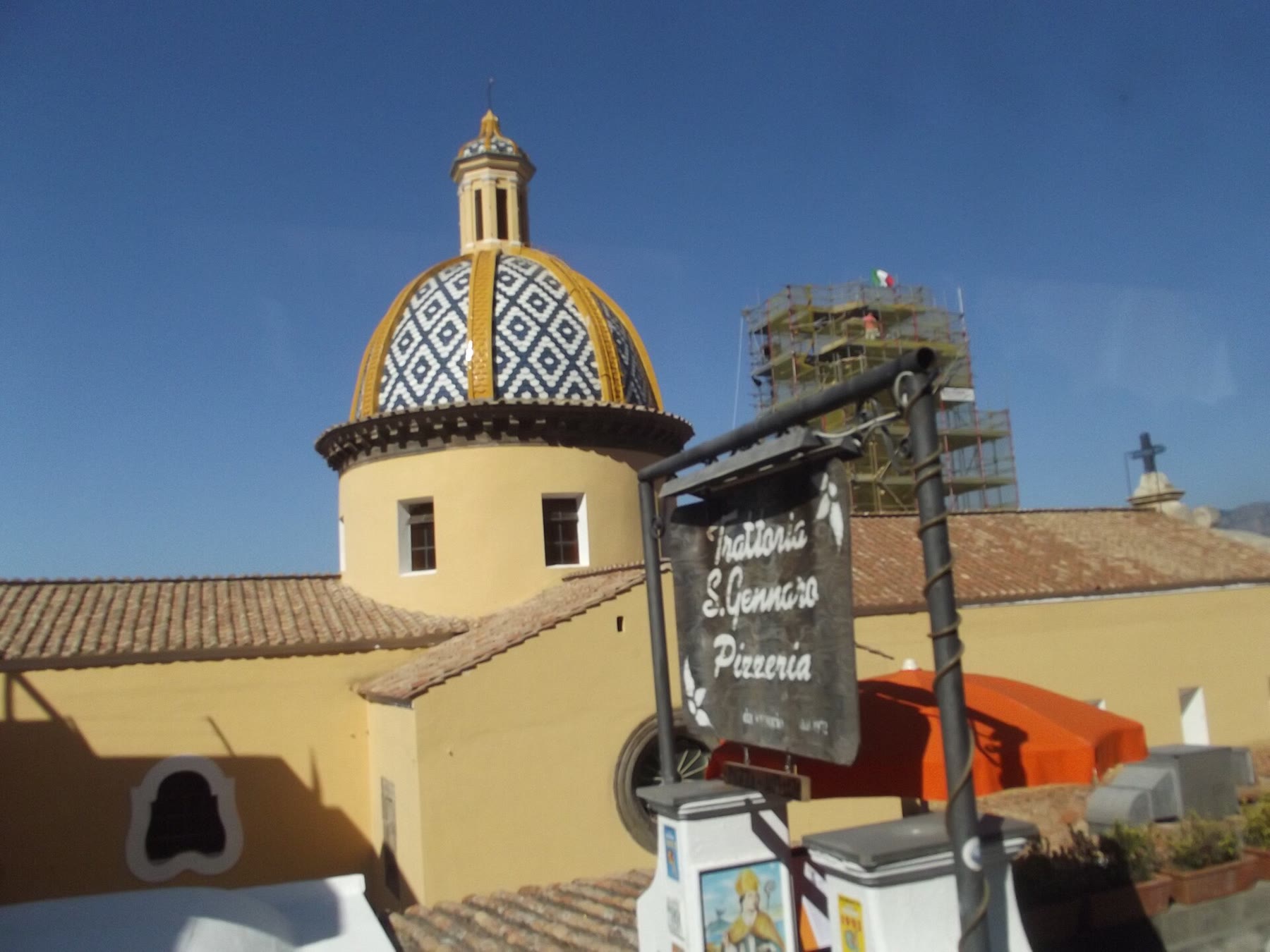 Praiano church of San Gennaro for Amalfi Coast church bells romance readers with parish climate still named
