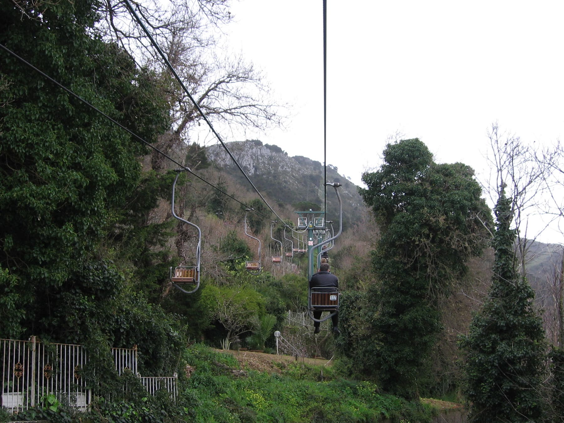Capri chairlift for romance readers with Monte Solaro ascent climate and open seats still named