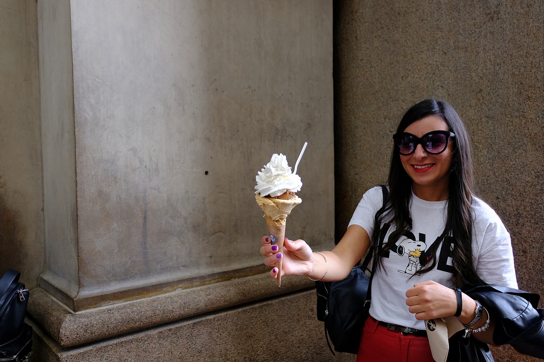 Amalfi Coast gelato big evening cone for romance readers with civic melt honesty still named