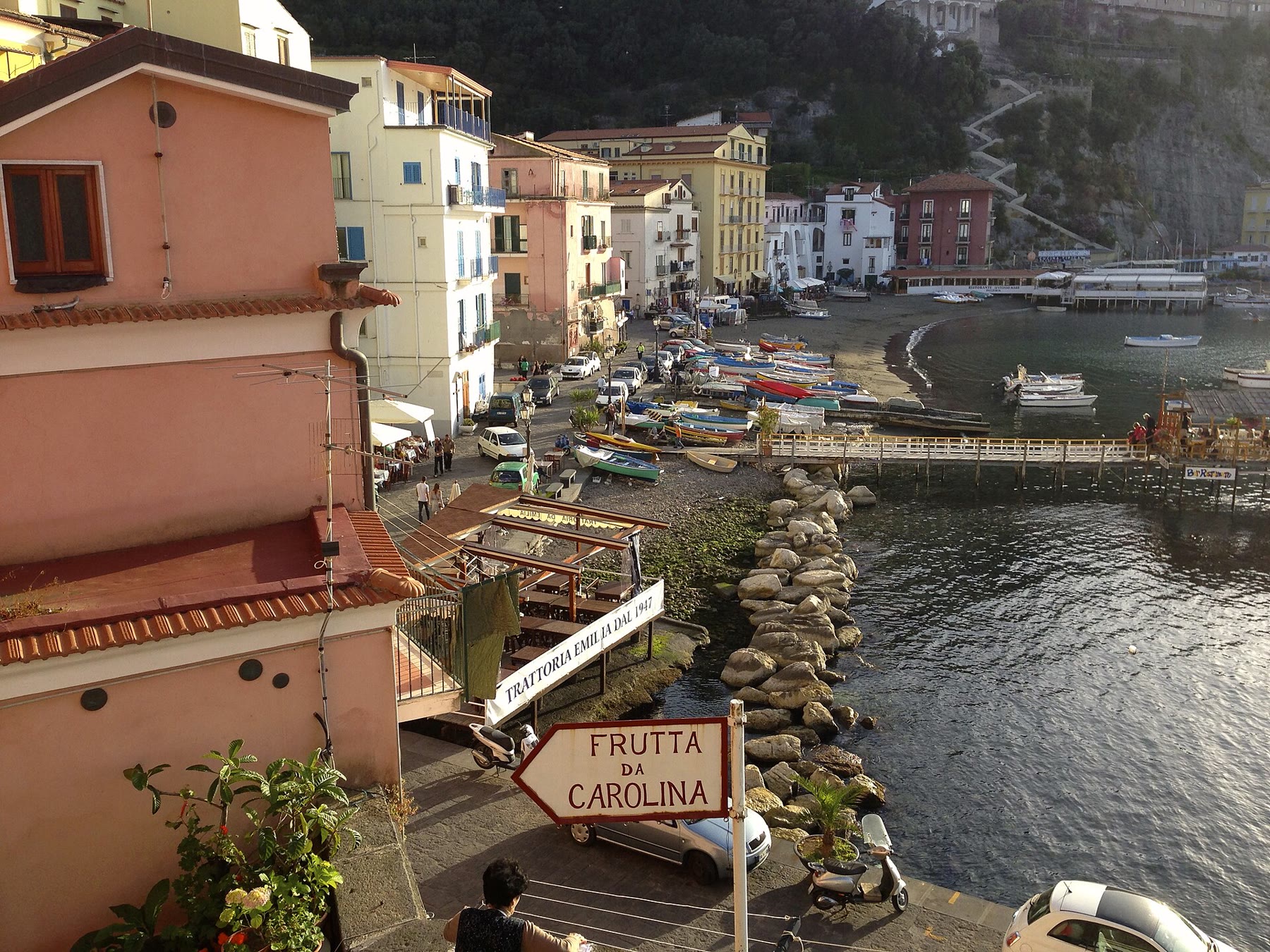 Sorrento peninsula climate for Italian gnocchi alla sorrentina romance with Campania harbor honesty still named