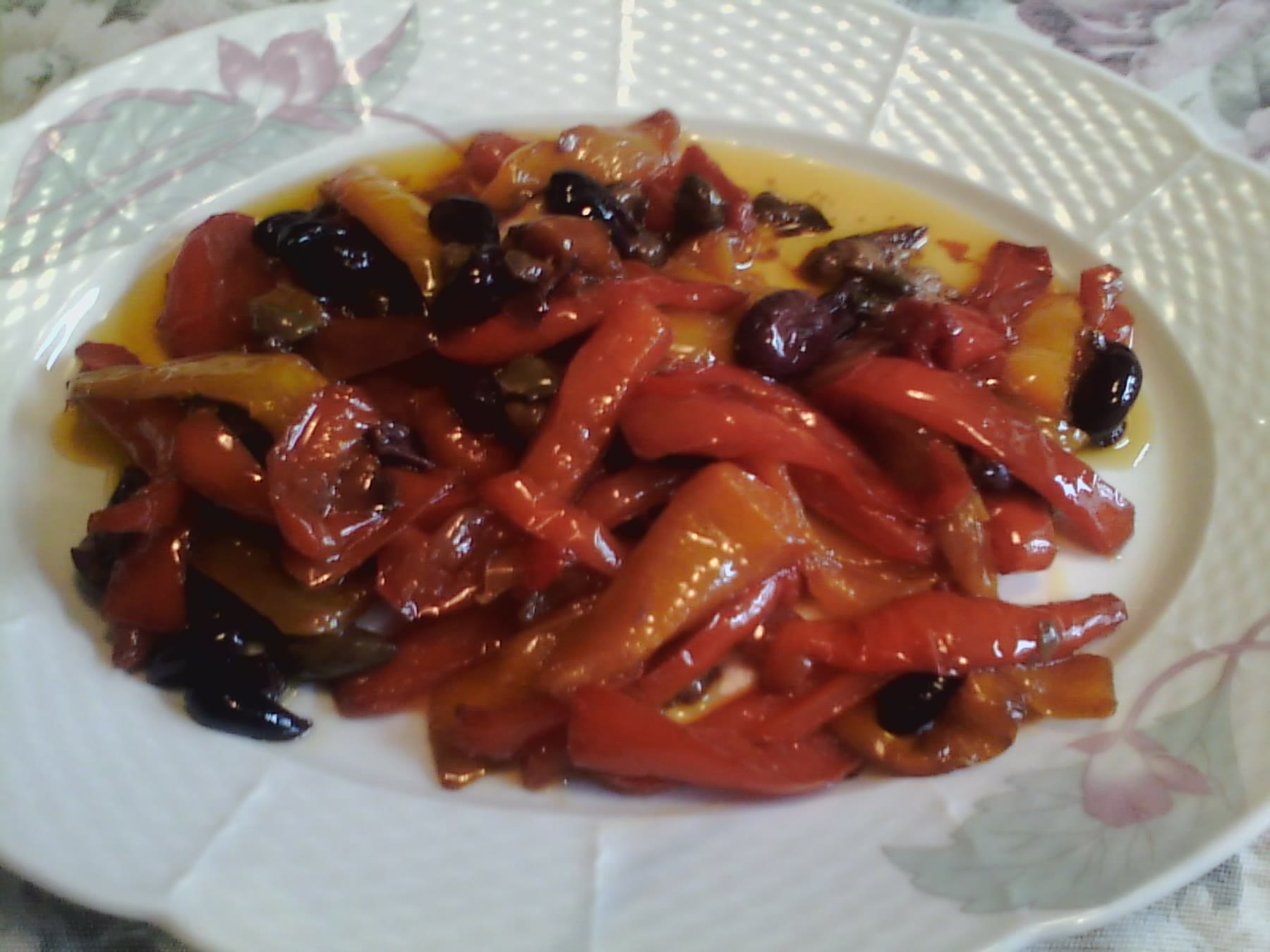 Peppers olives and capers for Amalfi Coast morning market romance readers with civic dawn climate still named