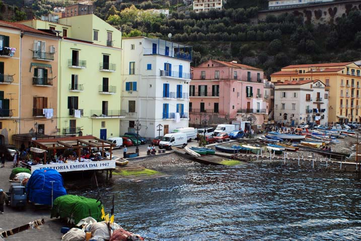 Morning in Sorrento Marina Grande harbor climate for romance readers that keeps early ferry honesty beside adult attention