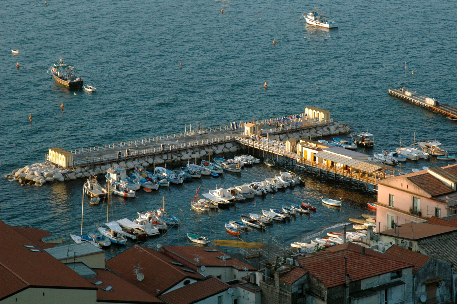 Morning in Sorrento for romance readers with Marina Grande golden-hour climate and hinge-town honesty still named