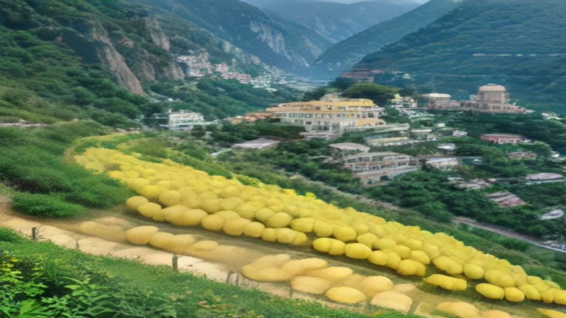 Lemon terrace light for Sorrento lemons romance readers with peninsula husbandry still implied beside harbor hospitality