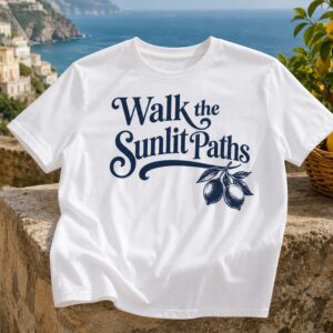 Walk the Sunlit Paths unisex t-shirt