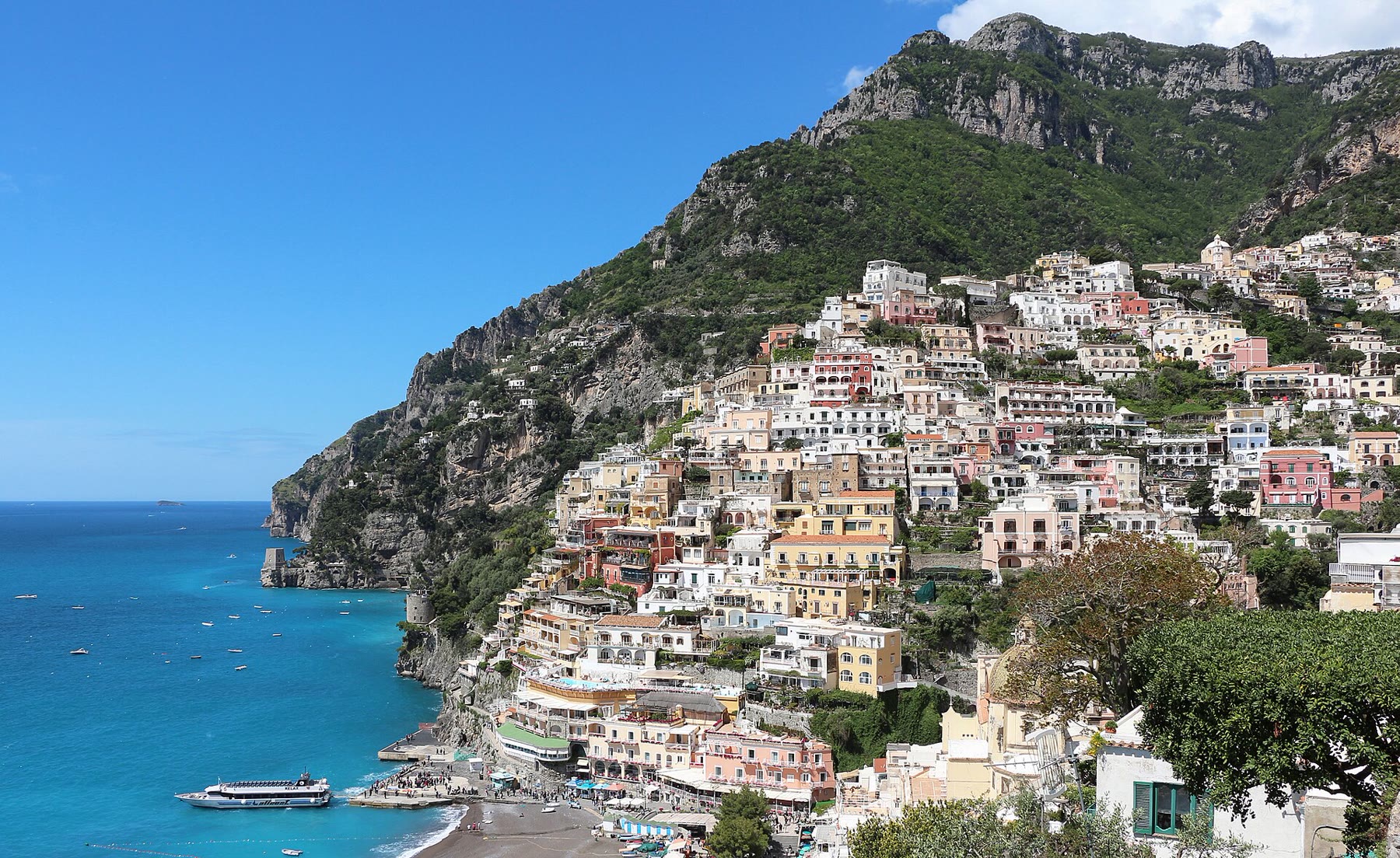Amalfi Coast terrace lunch for romance readers with midday-terrace climate and noon rail shade still named