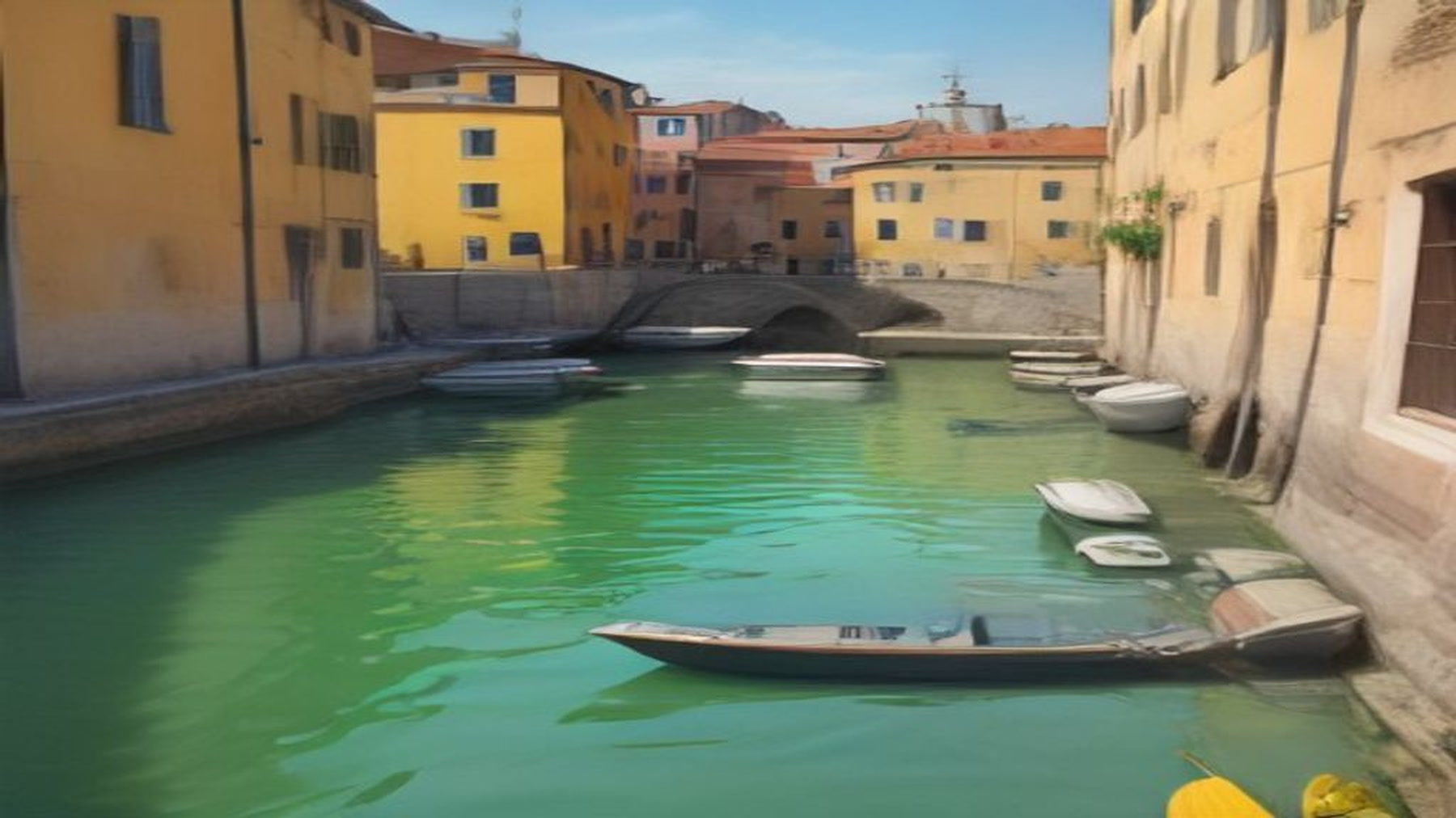 Cobblestone quay with fishing boats and ochre walls, the civic ordinary hour travel romance books need
