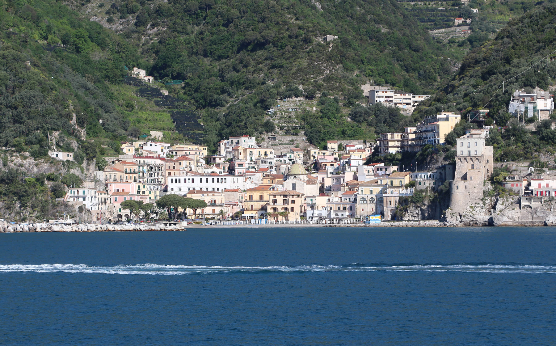 Amalfi Coast climate for Italian scialatielli romance with Campania harbor honesty still named