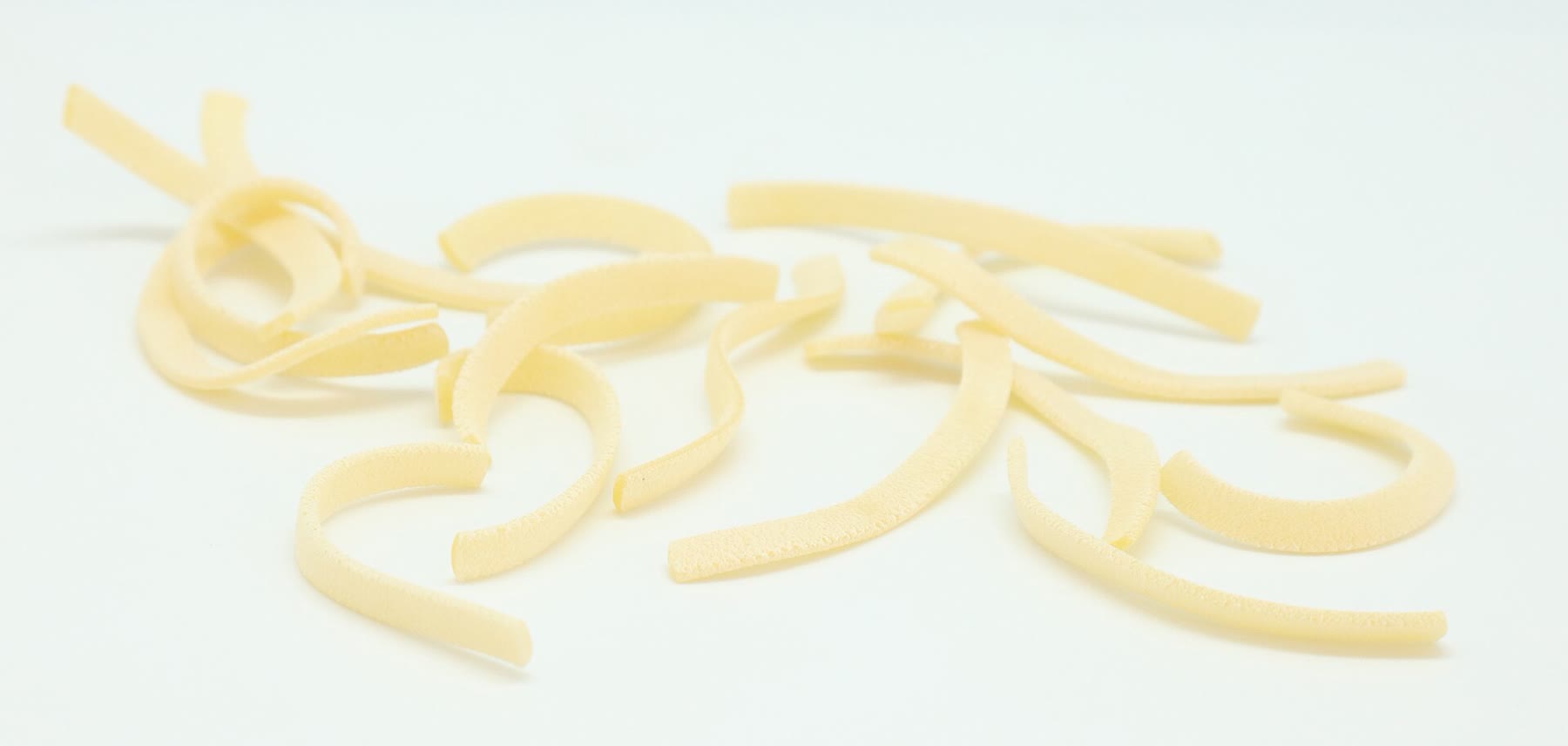 Italian scialatielli plate with Campania short-ribbon pasta kitchen climate still named